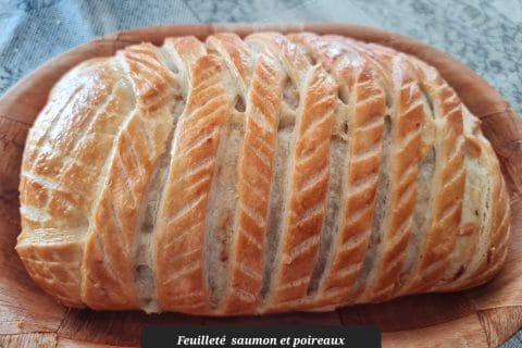 Cliquez pour zoomer ! Feuilleté saumon et poireaux Thermomix par zoupette66