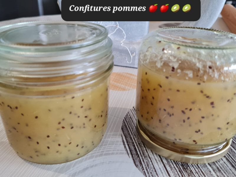 Cliquez pour zoomer ! Confiture de kiwis aux pommes Thermomix par zoupette66