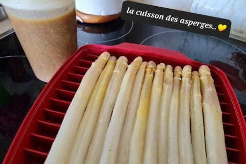 Cliquez pour zoomer ! La cuisson des asperges Thermomix par zoupette66