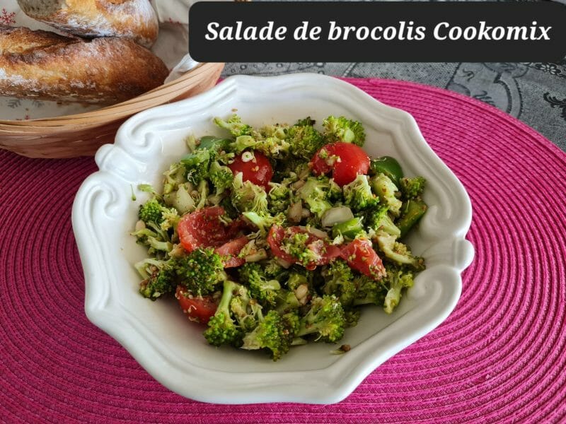 Cliquez pour zoomer ! Salade de brocolis Thermomix par zoupette66