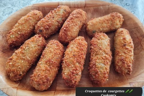 Cliquez pour zoomer ! Croquettes de courgettes Thermomix par zoupette66