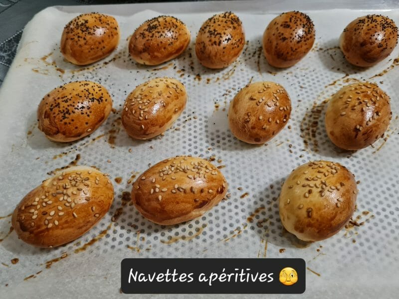Cliquez pour zoomer ! Navettes apéritives Thermomix par zoupette66