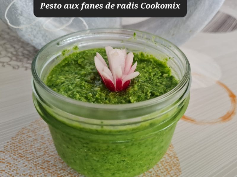 Cliquez pour zoomer ! Pesto aux fanes de radis Thermomix par zoupette66