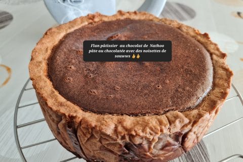 Cliquez pour zoomer ! Flan pâtissier au chocolat Thermomix par zoupette66