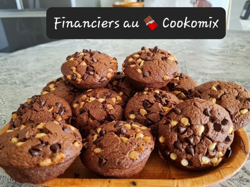 Cliquez pour zoomer ! Financiers au chocolat Thermomix par zoupette66