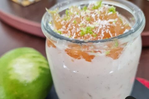Cliquez pour zoomer ! Riz au lait de coco et mangue Thermomix par zoupette66