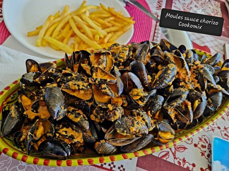 Cliquez pour zoomer ! Moules sauce chorizo Thermomix par zoupette66