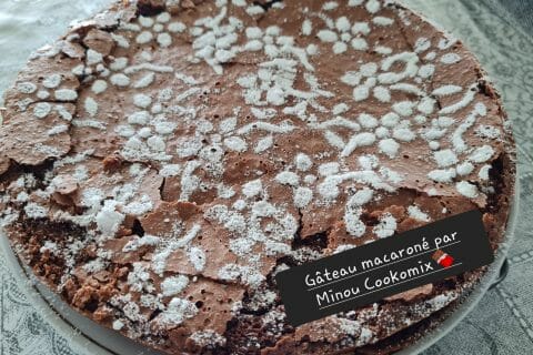 Cliquez pour zoomer ! Gâteau macaroné au chocolat Thermomix par zoupette66