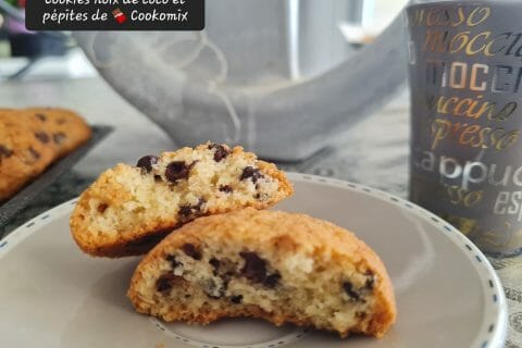Cliquez pour zoomer ! Cookies à la noix de coco et pépites de chocolat Thermomix par zoupette66