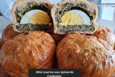 Cliquez pour zoomer ! Mini tourtes aux épinards Thermomix par zoupette66