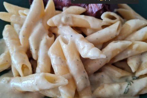 Cliquez pour zoomer ! Penne sauce quatre fromages Thermomix par zoupette66