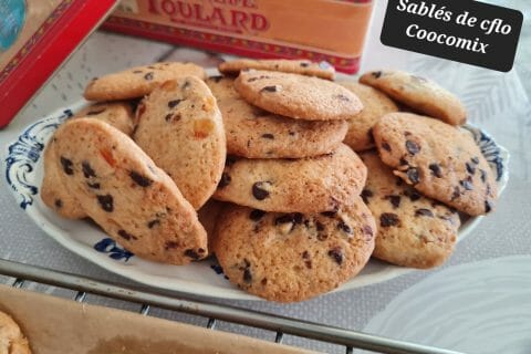 Cliquez pour zoomer ! Biscuits orange / chocolat ( chokini ) Thermomix par zoupette66