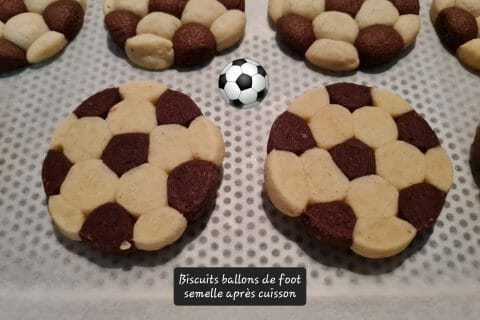 Cliquez pour zoomer ! Biscuits ballon de foot Thermomix par zoupette66