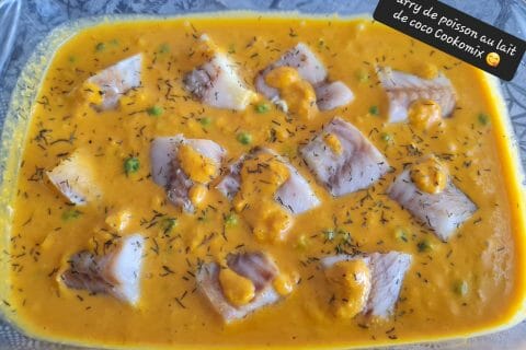 Cliquez pour zoomer ! Curry de poisson au lait de coco Thermomix par zoupette66