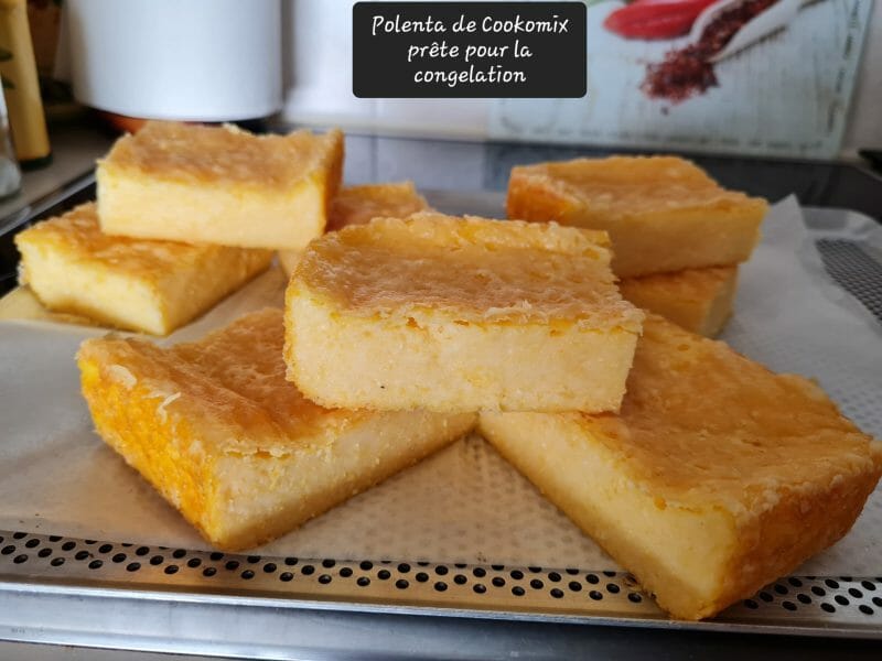 Cliquez pour zoomer ! Polenta au pistou, tomates séchées et courgettes Thermomix par zoupette66