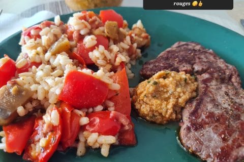 Cliquez pour zoomer ! Pesto de poivrons grillés Thermomix par zoupette66