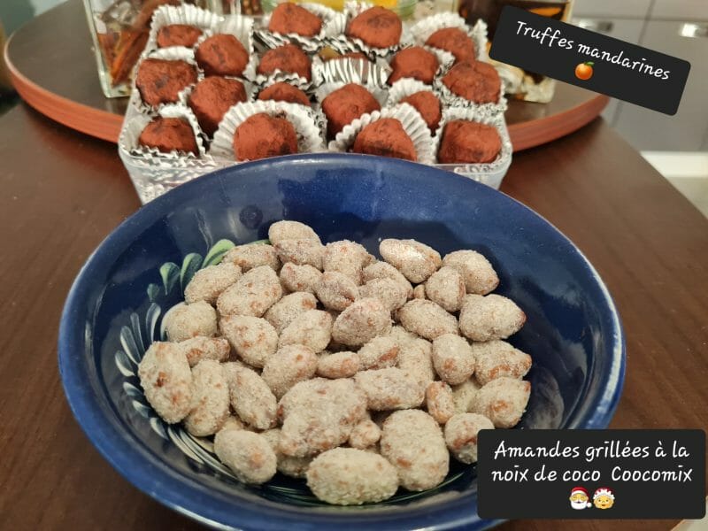 Cliquez pour zoomer ! Amandes grillées à la noix de coco Thermomix par zoupette66