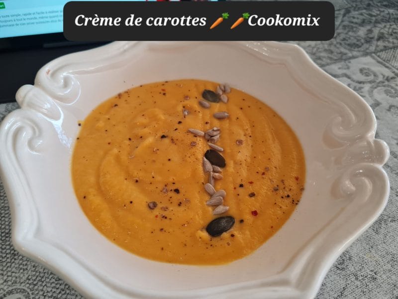 Cliquez pour zoomer ! Crème de carottes Thermomix par zoupette66