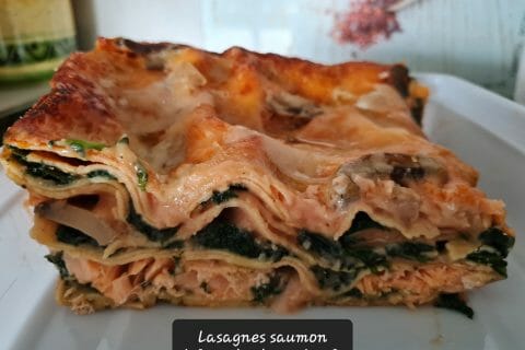 Cliquez pour zoomer ! Lasagnes au saumon et aux épinards Thermomix par zoupette66