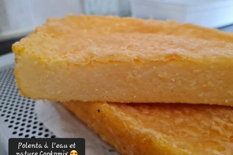 Cliquez pour zoomer ! Polenta au pistou, tomates séchées et courgettes Thermomix par zoupette66