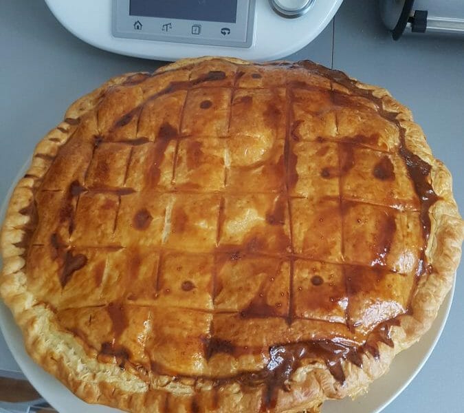 Cliquez pour zoomer ! Galette des rois à la frangipane Thermomix par Bri34@