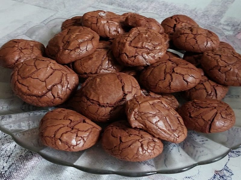 Cliquez pour zoomer ! Cookies brownies Thermomix par Bri34@