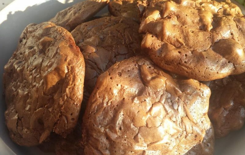 Cliquez pour zoomer ! Cookies brownies Thermomix par Émeline Happycurienne