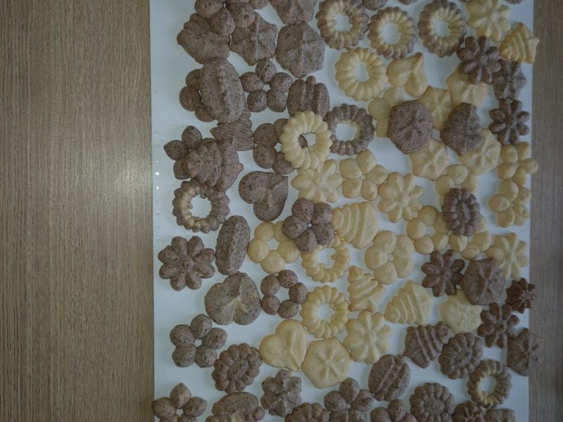 Cliquez pour zoomer ! Sablés à la presse à biscuits Thermomix par ludivine_309