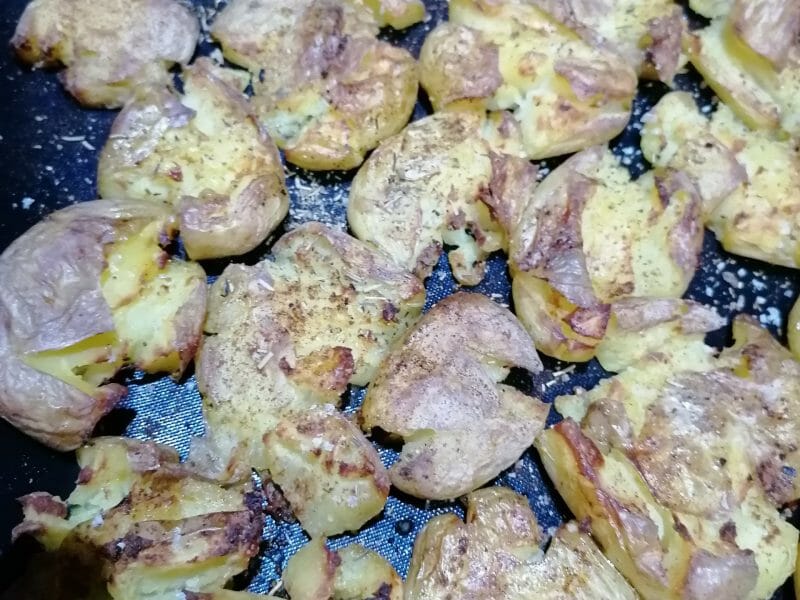 Cliquez pour zoomer ! Smashed potatoes Thermomix par sandy044