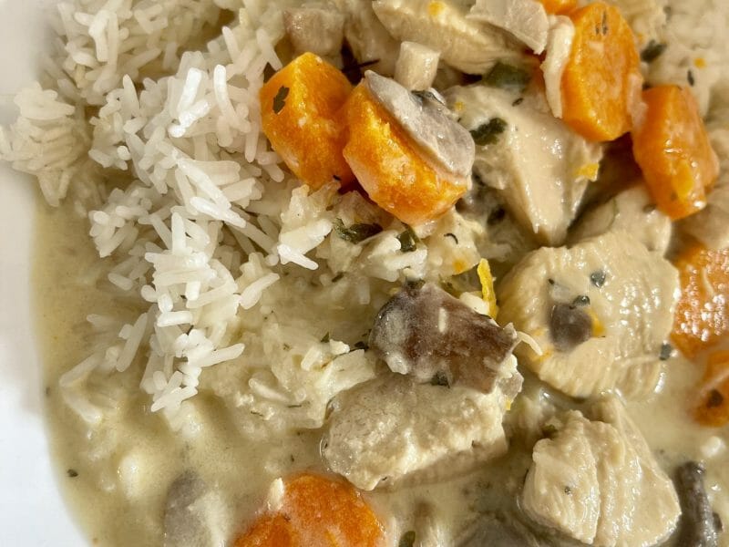 Cliquez pour zoomer ! Blanquette de poulet Thermomix par elovincs2778