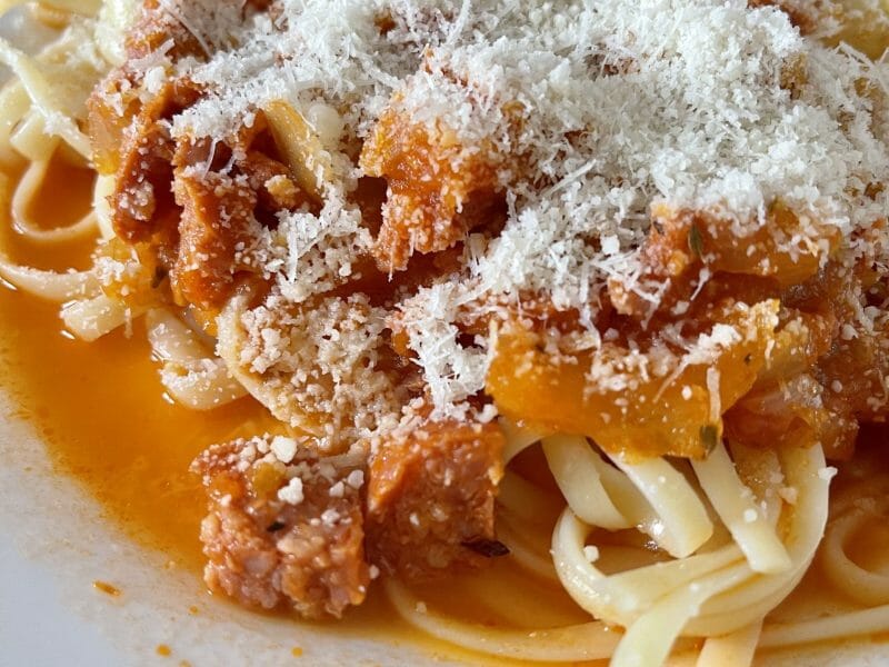 Cliquez pour zoomer ! Penne au chorizo Thermomix par elovincs2778