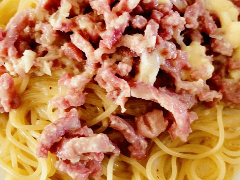 Cliquez pour zoomer ! Pâtes carbonara Thermomix par elovincs2778