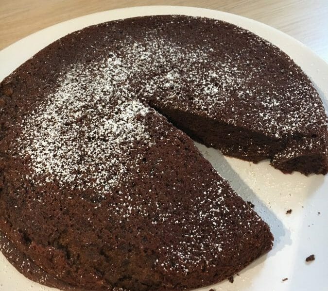 Cliquez pour zoomer ! Gâteau au chocolat et courgettes Thermomix par Lalathermo16