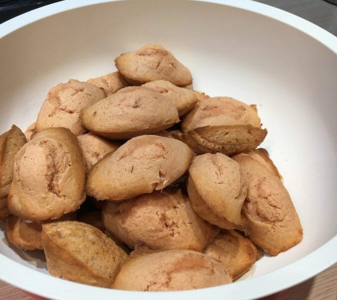 Cliquez pour zoomer ! Madeleines aux biscuits roses de Reims Thermomix par Lalathermo16