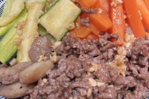 Cliquez pour zoomer ! Bibimbap coréen Thermomix par elise2712