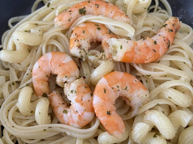 Cliquez pour zoomer ! Spaghetti à l’ail et à l’huile d’olive Thermomix par elise2712