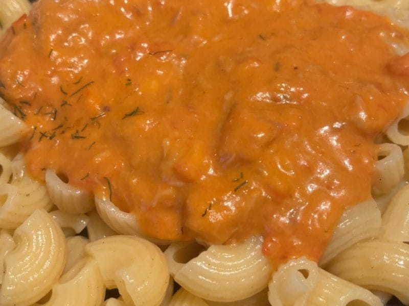 Cliquez pour zoomer ! Pâtes à la sauce au thon Thermomix par elise2712