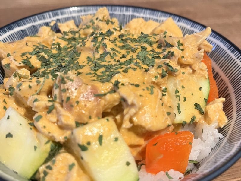 Cliquez pour zoomer ! Dinde massalé coco Thermomix par elise2712