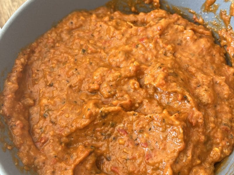 Cliquez pour zoomer ! Pesto d’aubergines et tomates Thermomix par elise2712