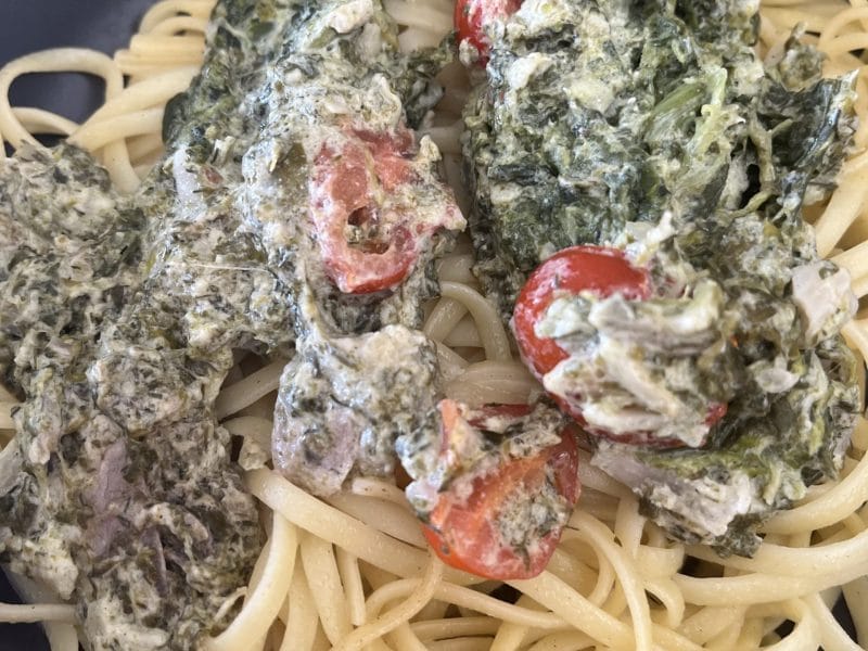 Cliquez pour zoomer ! Saumon à la Toscane Thermomix par elise2712