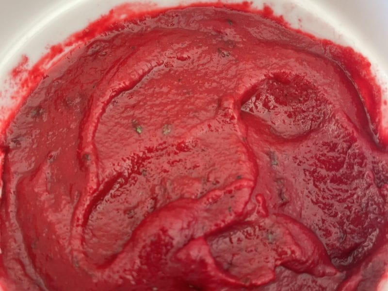 Cliquez pour zoomer ! Soupe de betterave au saumon Thermomix par elise2712