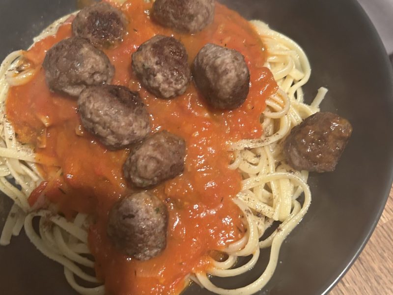 Cliquez pour zoomer ! Boulettes de viande à la sauce tomate Thermomix par elise2712