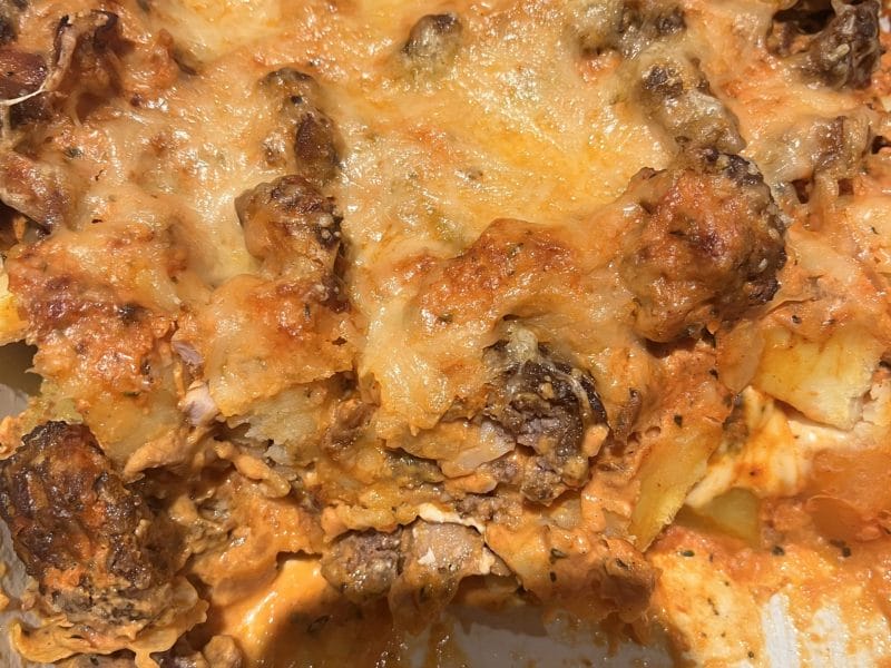 Cliquez pour zoomer ! Casserole de patates douces à la viande hachée et fêta Thermomix par elise2712