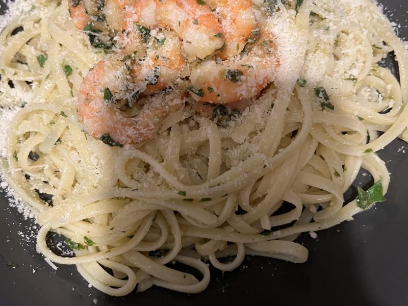 Cliquez pour zoomer ! Spaghetti à l’ail et à l’huile d’olive Thermomix par elise2712