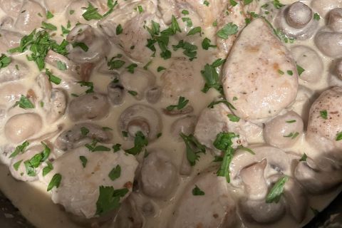Cliquez pour zoomer ! Champignons à la crème Thermomix par elise2712