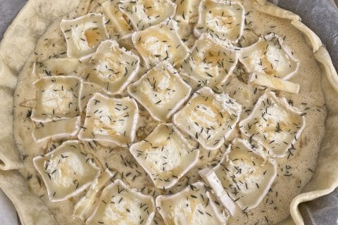 Cliquez pour zoomer ! Quiche oignons, chèvre et miel Thermomix par elise2712