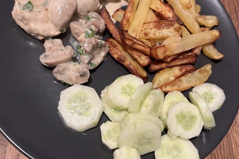 Cliquez pour zoomer ! Champignons à la crème Thermomix par elise2712