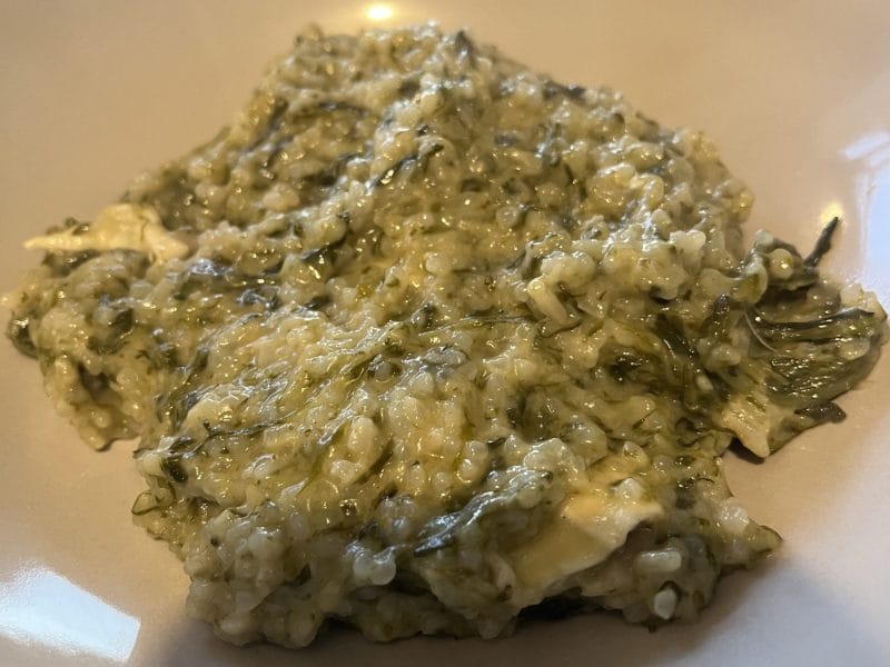 Cliquez pour zoomer ! risotto chèvre épinards Thermomix par elise2712