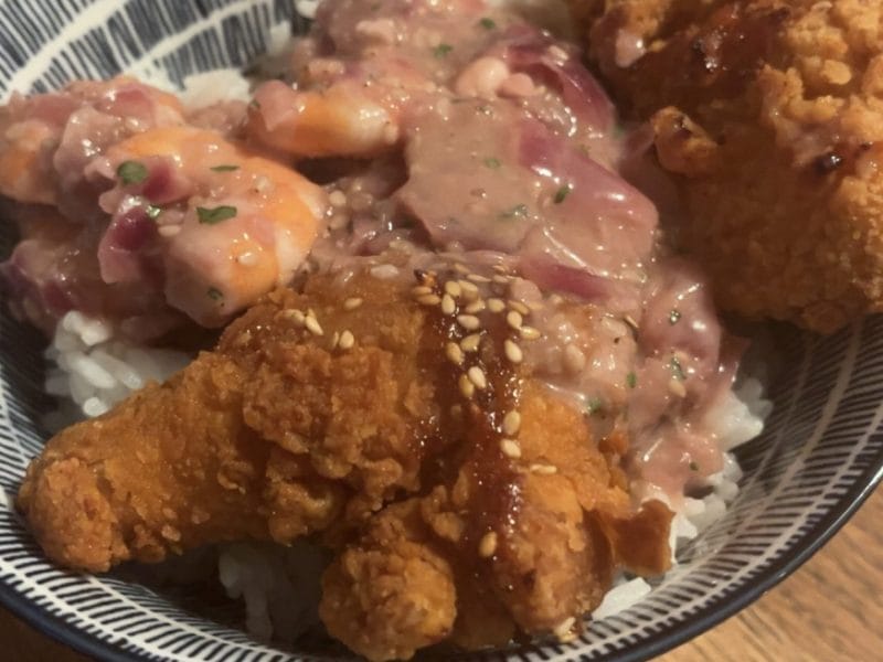 Cliquez pour zoomer ! Crevettes miel sésame au lait de coco Thermomix par elise2712