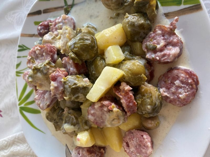 Cliquez pour zoomer ! Potée de choux de Bruxelles Thermomix par lae_18